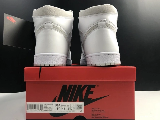 Jordan Neutral Grey Retro High BQ4422-100 85 Air 1 0614